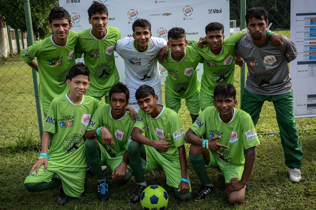 pakistani players who participated in the 2014 street child world cup in rio de janeiro brazil photo afp