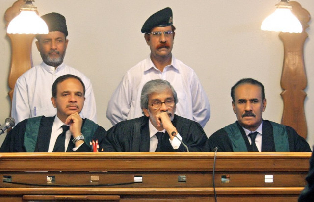 sindh high court chief justice maqbool baqar presided over the full court reference to bid farewell to justice ghulam sarwar korai on thursday the judge will retire from service today photo athar khan express sindh high court chief justice maqbool baqar presided over the full court reference to bid farewell to justice ghulam sarwar korai on thursday the judge will retire from service today photo athar khan express