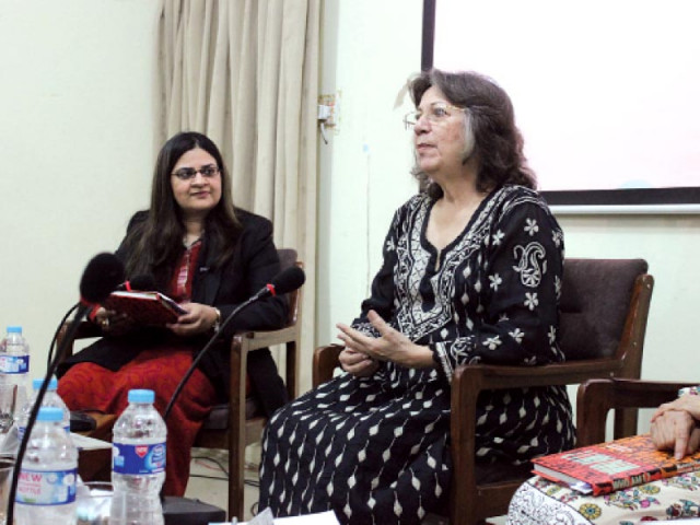 moneeza hashmi speaks of her experiences at the book launch photo express moneeza hashmi speaks of her experiences at the book launch photo express