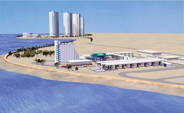 the plant had the capacity of producing 94 megawatts of energy and had production capacity of approximately 14 million litres of drinking water daily image dhacogen com the plant had the capacity of producing 94 megawatts of energy and had production capacity of approximately 14 million litres of drinking water daily image dhacogen com