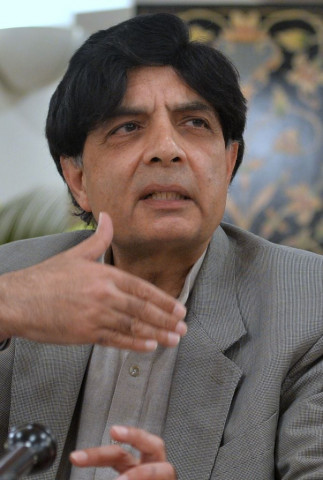 nisar asks taliban to reciprocate and release high profile prisoners second round of direct talks next week photo afp nisar asks taliban to reciprocate and release high profile prisoners second round of direct talks next week photo afp
