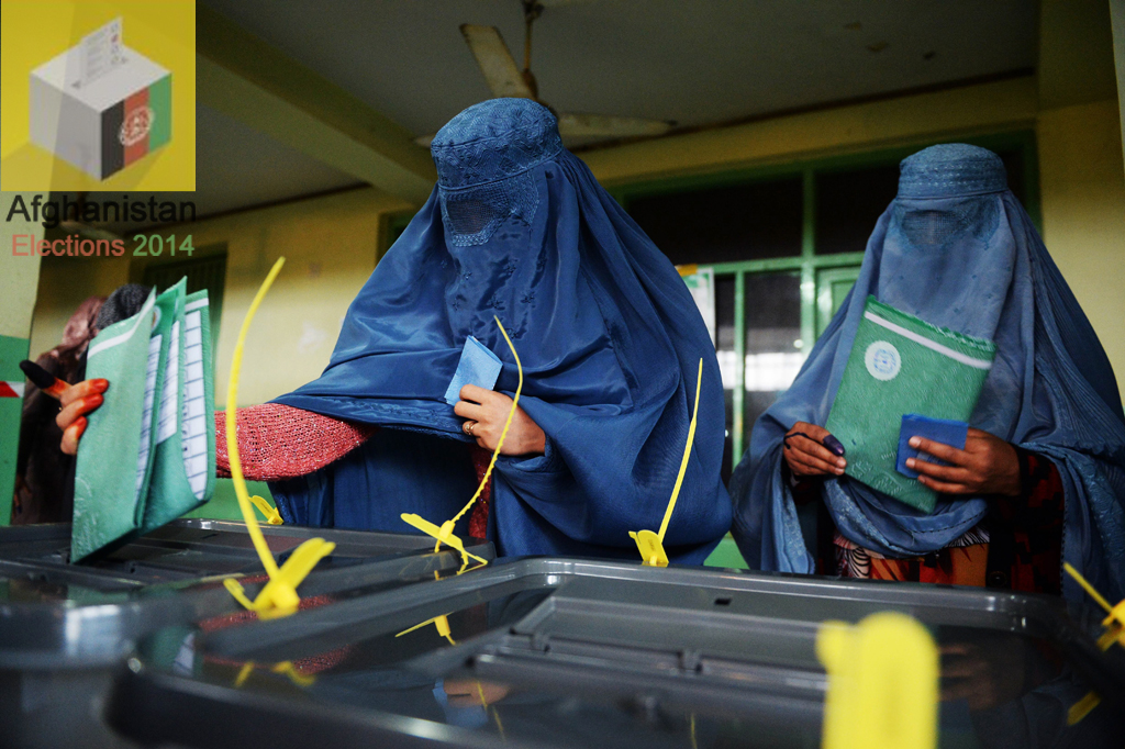 afghan women cast their ballots at a local polling station in kabul on april 5 2014 photo afp