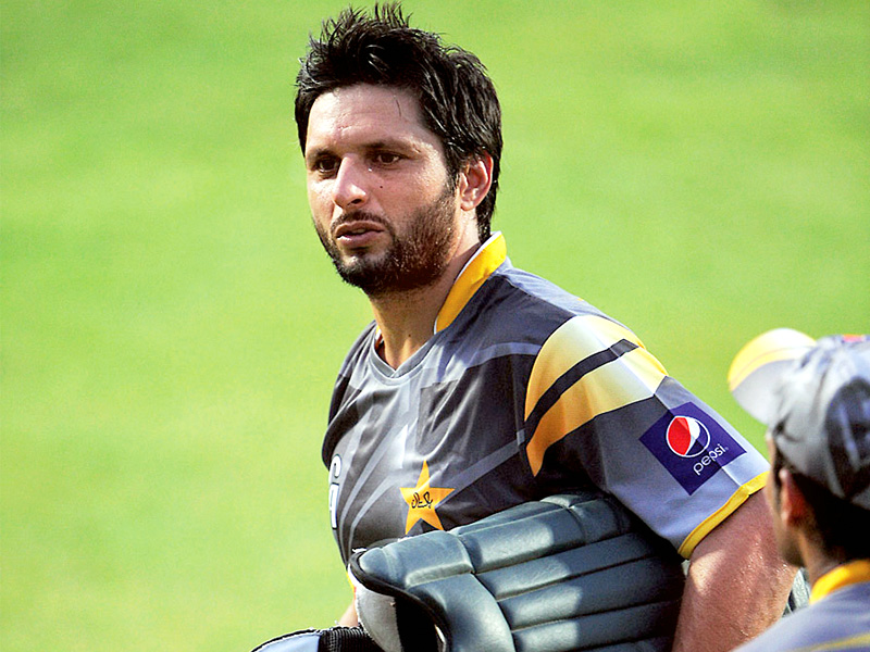 the official claimed that the pcb has not yet received afridi 039 s reply photo afp file