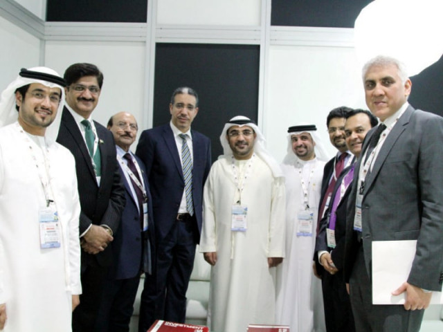 chief minister sindh leads the pakistani delegation at the annual investment meeting in dubai photo pr chief minister sindh leads the pakistani delegation at the annual investment meeting in dubai photo pr