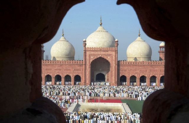 famous badshahi mosque in lahore photo afp