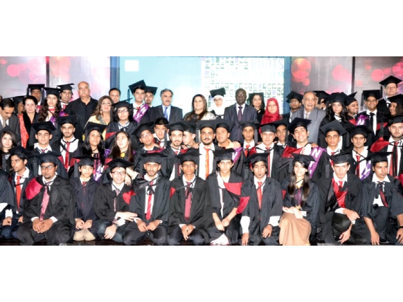 high achievers roots students pictured after the convocation ceremony photo express