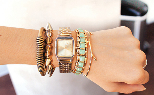 a bold blend of bangles can instantly up an outfit s ante a bold blend of bangles can instantly up an outfit s ante