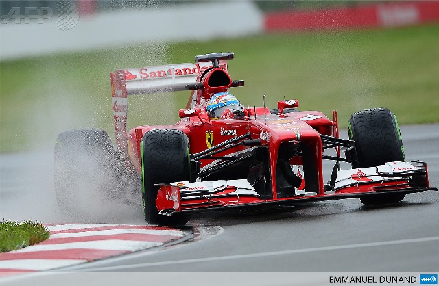 struggling ferrari are hard at work to improve the efficiency of their car for earning valuable points in a season dominated by mercedes photo afp