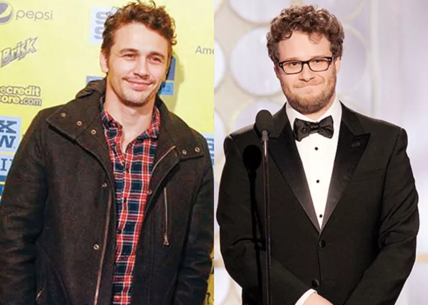 rogen poked a little fun at pal james franco during his opening monologue on saturday night live photo file rogen poked a little fun at pal james franco during his opening monologue on saturday night live photo file