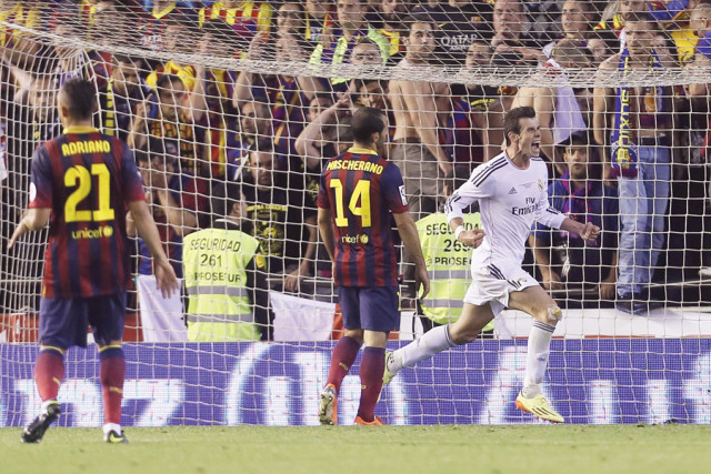 the hefty price tag of gareth bale was justified as the welshman s rampaging 58 metre run ended up in a brilliant match winning goal photo afp the hefty price tag of gareth bale was justified as the welshman s rampaging 58 metre run ended up in a brilliant match winning goal photo afp