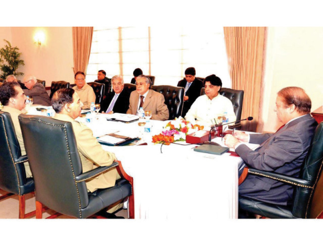 prime minister nawaz sharif chairs the national security committee meeting at the pm house photo nni prime minister nawaz sharif chairs the national security committee meeting at the pm house photo nni