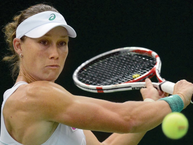 stosur has only made it past the third round at one tournament this year photo afp stosur has only made it past the third round at one tournament this year photo afp