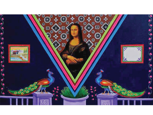 mona lisa in sindh by mohan das photos courtesy koel gallery mona lisa in sindh by mohan das photos courtesy koel gallery