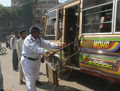 enforce legal requirements on fare meters excessive smoke of public vehicles shc