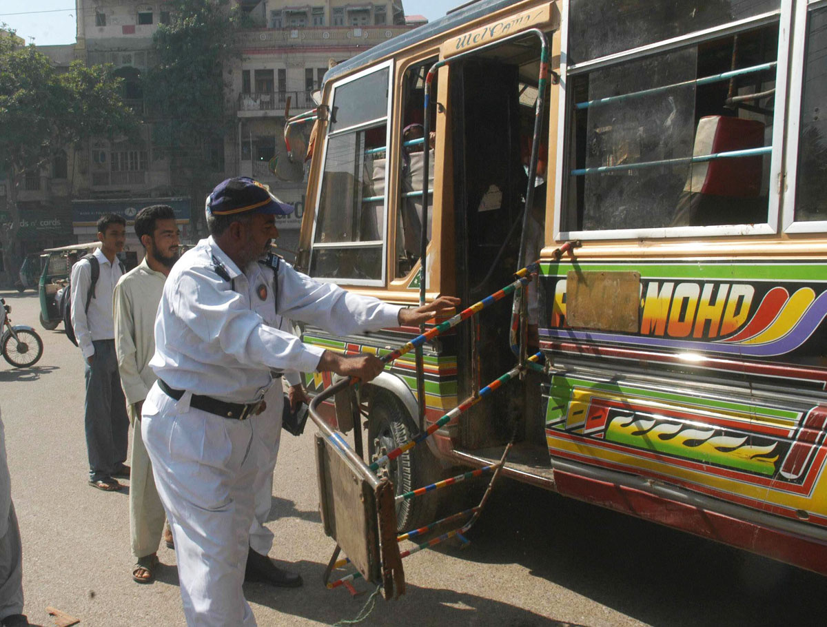 shc bench orders relevant departments to ensure strict enforcement of laws concerning physical fitness registration fare meters and excessive smoke emission from public transport vehicles photo rashid ajmeri express file