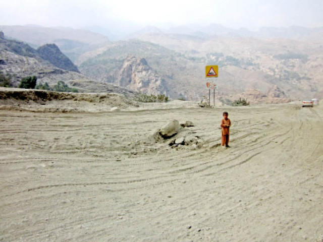 one stretch of the highway has been completed while the remaining is expected to be finished in five phases at an estimated cost of 67 million photo abuzar afridi one stretch of the highway has been completed while the remaining is expected to be finished in five phases at an estimated cost of 67 million photo abuzar afridi