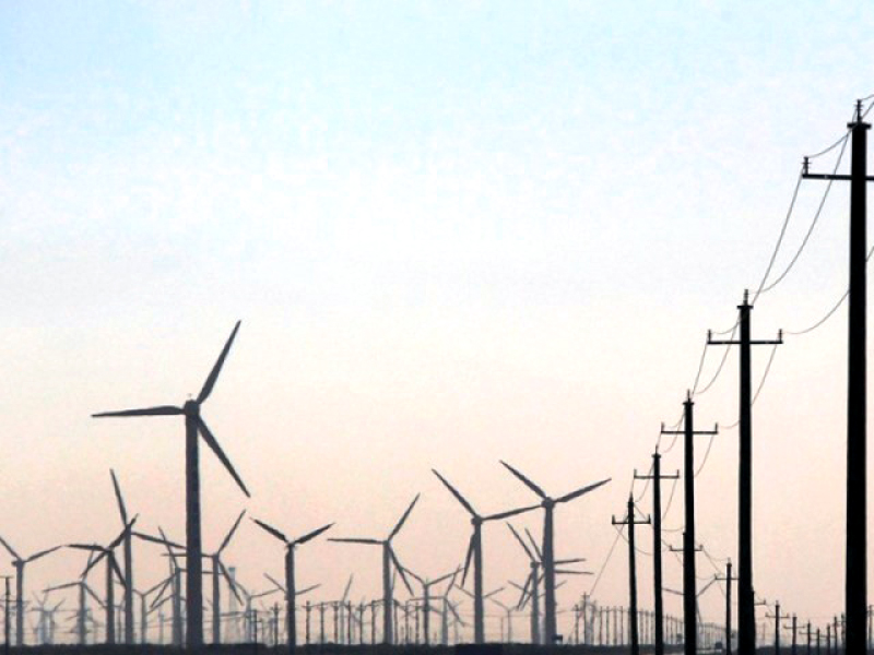 nepra has already announced tariff for wind and coal energy to encourage investment in this area photo file