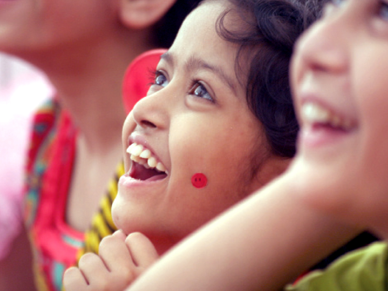 child cancer survivors and patients met in an event aimed to help support those fighting the disease photo athar khan express