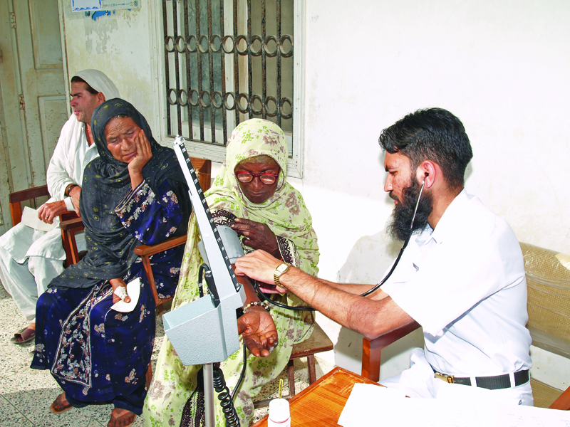 file photo of a free medical camp set up by the pakistan navy in pasni in 2011 photo ispr