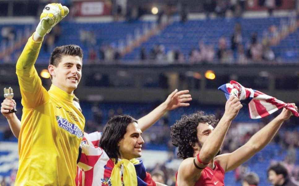 chelsea loanee thibaut courtois will be looking forward to add to his burgeoning reputation by keeping a clean sheet at the vicente calderon photo afp