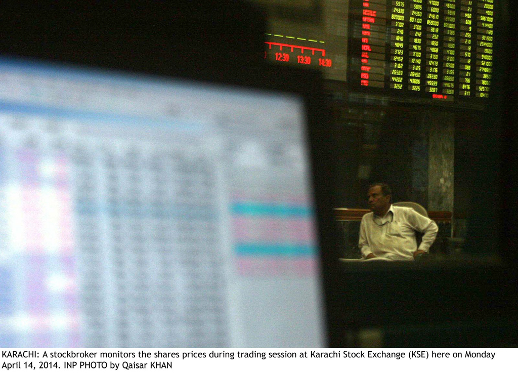 benchmark kse 100 index declines 191 16 points