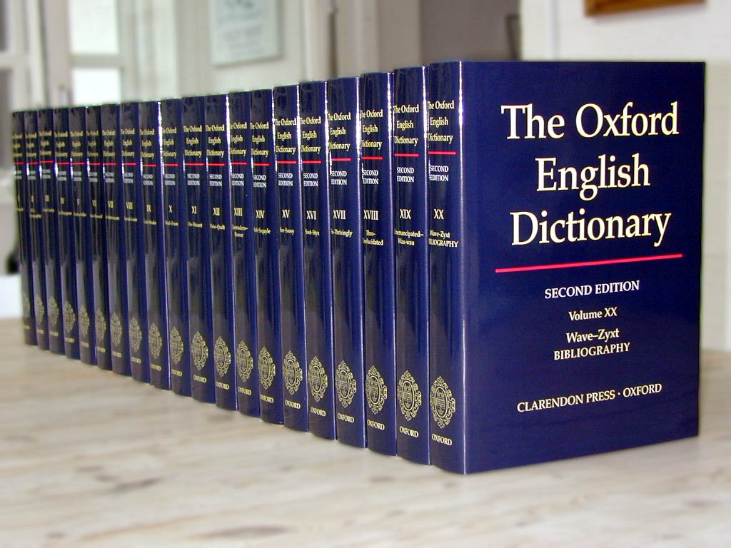 oxford english dictionary cover