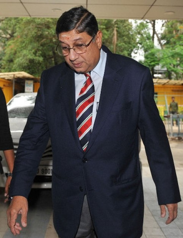 the panel has already produced a damning report which lists 13 people including indian cricket boss n srinivasan photo afp the panel has already produced a damning report which lists 13 people including indian cricket boss n srinivasan photo afp