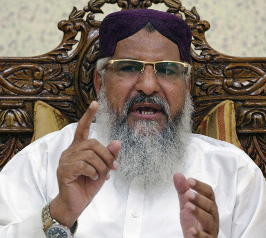 file photo of maulana ahmed ludhianvi photo reuters file photo of maulana ahmed ludhianvi photo reuters
