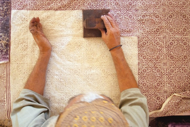 over time the colours of the ajrak have seeped deeper into society photos danial shah over time the colours of the ajrak have seeped deeper into society photos danial shah