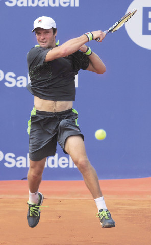 gabashvili ranked 55th is playing barcelona open for the eighth time and had never gotten past the second round photo afp gabashvili ranked 55th is playing barcelona open for the eighth time and had never gotten past the second round photo afp