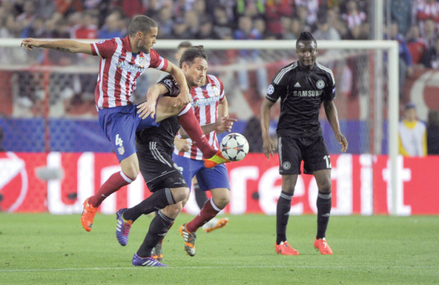the first leg was frustrating for atletico as they failed to bypass a strong chelsea defence photo afp the first leg was frustrating for atletico as they failed to bypass a strong chelsea defence photo afp