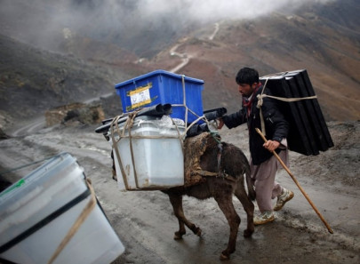 preliminary results of afghan presidential poll delayed by two days