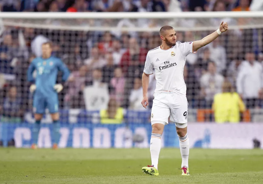 real struck early through benzema and comfortably held bayern at bay to beat the holders 1 0 and move a step closer to a first champions league final in 12 years photo reuters real struck early through benzema and comfortably held bayern at bay to beat the holders 1 0 and move a step closer to a first champions league final in 12 years photo reuters