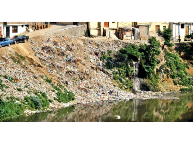 a view of nullah leh that snakes down the town photo muhammad javaid express a view of nullah leh that snakes down the town photo muhammad javaid express