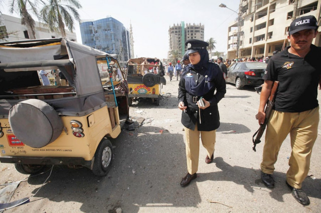 frere asp shahla qureshi surveys the site of the explosion near gizri that killed four people clifton sho syeda ghazala also brought her team to help out photo reuters frere asp shahla qureshi surveys the site of the explosion near gizri that killed four people clifton sho syeda ghazala also brought her team to help out photo reuters