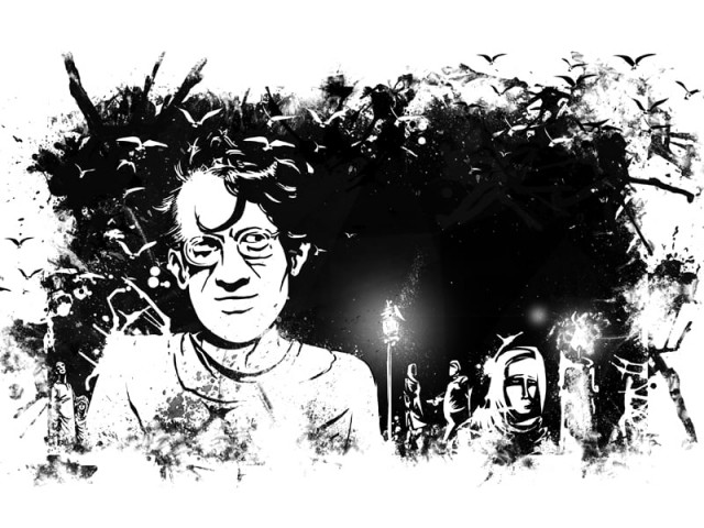 saadat hasan manto illustration jamal khurshid saadat hasan manto illustration jamal khurshid