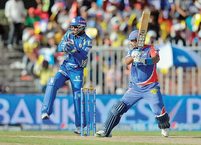 india s vijay who was declared player of the match contributed with 40 off 34 ball for the daredevil s cause photo bcci india s vijay who was declared player of the match contributed with 40 off 34 ball for the daredevil s cause photo bcci
