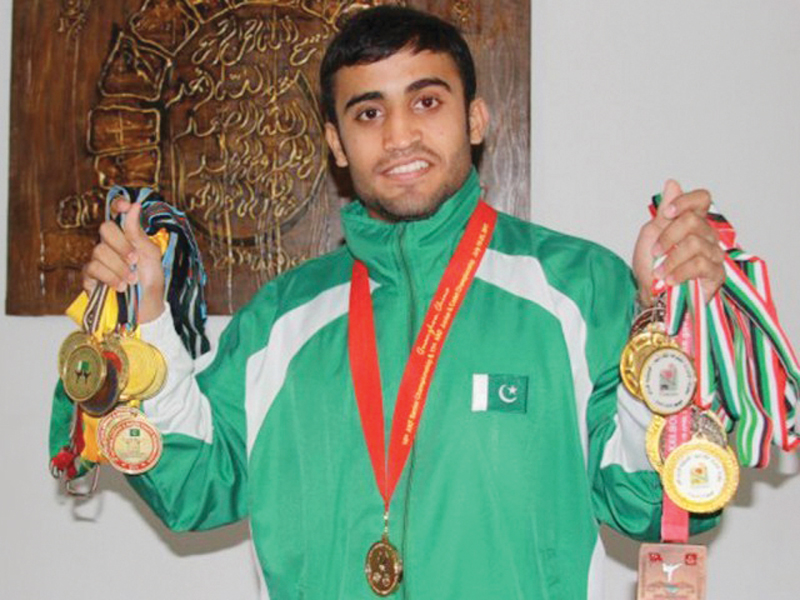 saadi abbas is more concerned about his future in karate than thrilled about his victory at his debut performance at the us championship this year photo file