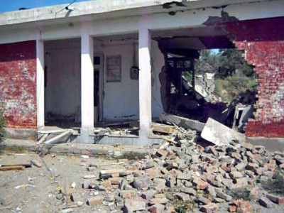 targeting infrastructure blasts destroy three primary schools bhu in mohmand agency targeting infrastructure blasts destroy three primary schools bhu in mohmand agency