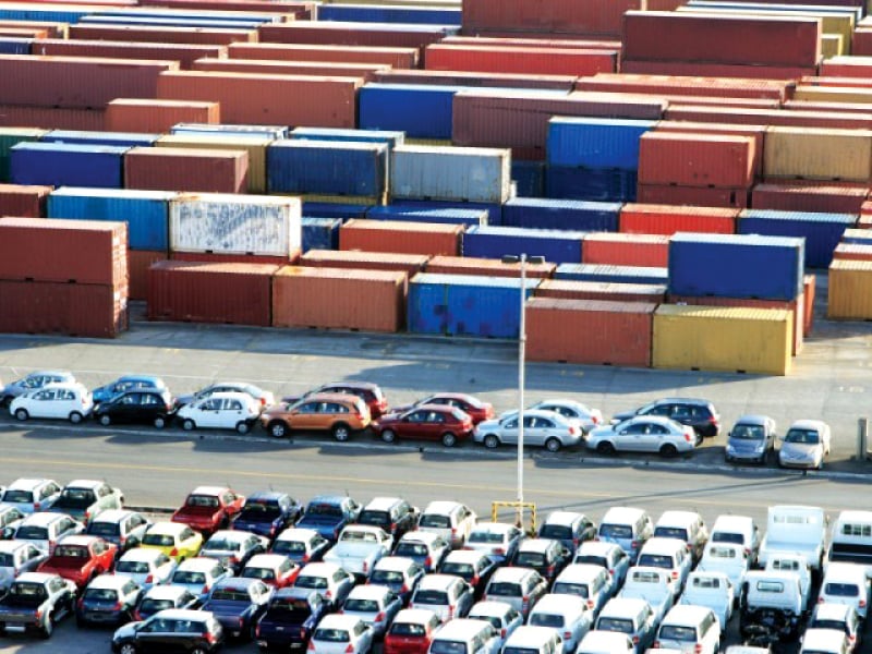 in the last fiscal year 2012 13 pakistan imported vehicles worth rs121 billion photo file