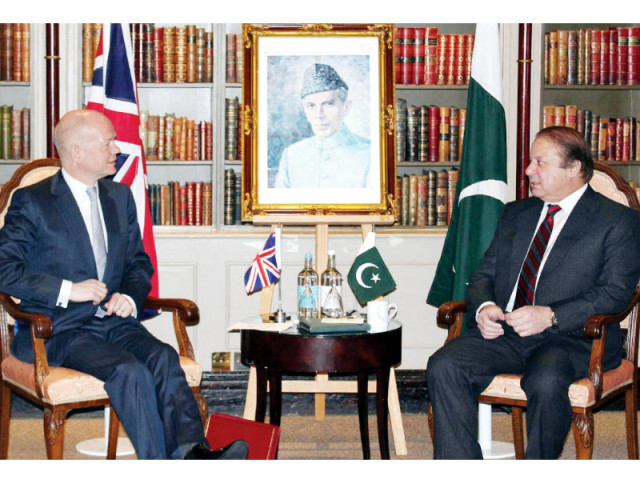 prime minister nawaz sharif meets with the british foreign secretary in london photo nni prime minister nawaz sharif meets with the british foreign secretary in london photo nni