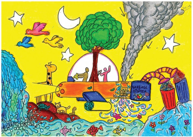ahad raza hashmi made my eco friendly car above and won the under 10 category award in the seventh annual toyota dream car art contest his car used garbage as fuel and converted it into clean energy photo courtesy toyota indus motors ahad raza hashmi made my eco friendly car above and won the under 10 category award in the seventh annual toyota dream car art contest his car used garbage as fuel and converted it into clean energy photo courtesy toyota indus motors