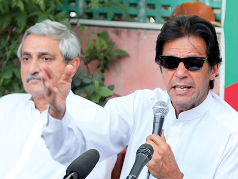 imran khan gestures during a press conference in islamabad photo zafar aslam express