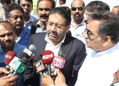 foreign powers sowing discord in karachi says owais