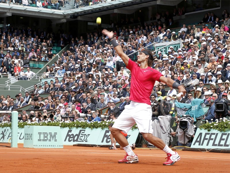 spaniard rafael nadal hopes to revive from his current downfall by facing his opponents on home soil photo afp