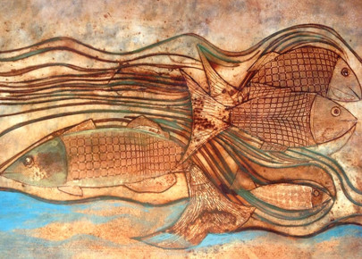 mosaic art works on new trends media go on display this week