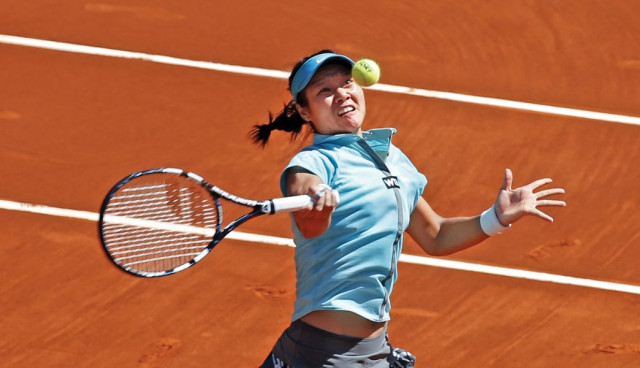 next up for li na is a meeting with countrywoman jie zheng in round two of the madrid open photo reuters next up for li na is a meeting with countrywoman jie zheng in round two of the madrid open photo reuters