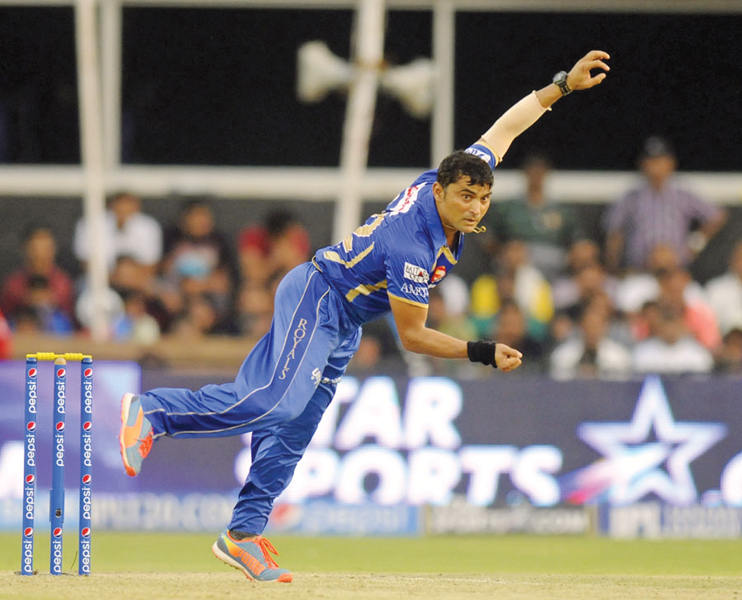 pravin tambe was the architect of the win for rajasthan with a stunning spell of leg spin bowling photo bcci