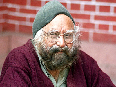 khushwant singh s ashes find abode in hudali school