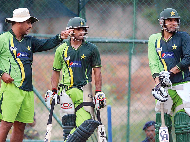 waqar younis will be playing an important role in the final selection of the coaching panel photo afp
